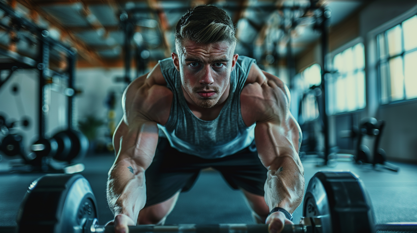 Тренер допомагає клієнту